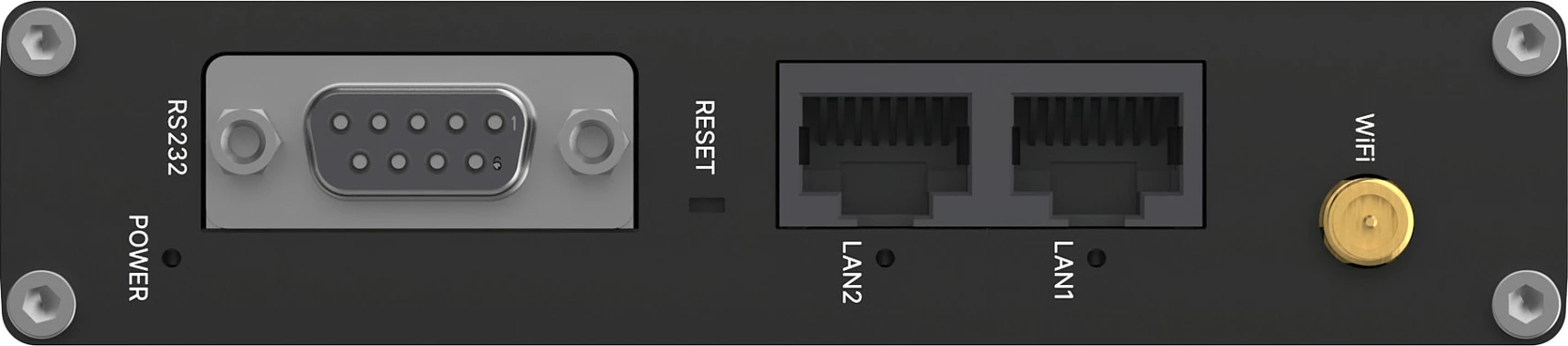 Pikë aksesi Wi‑Fi industrial Teltonika DAP142, 2.4GHz, 300Mbit/s, 2x LAN, PoE pasiv, e zezë