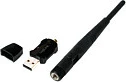 Adapter Wi‑Fi USB LogiLink WL0238, 433 Mbit/s, 802.11ac, antenë e jashtme, i zi