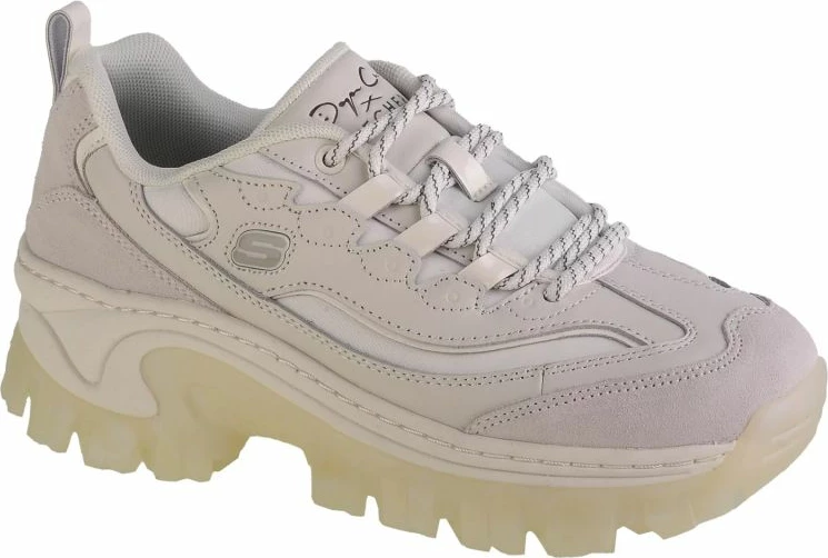 Atlete Skechers femra, të bardha