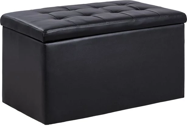 Karrige për bar me hapësirë ruajtëse Punk e zezë FH279.01 90x50x52 cm