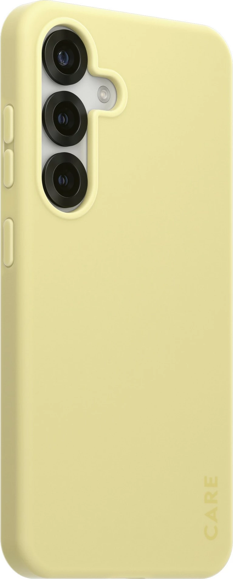 Mbështjellës PanzerGlass CARE Fashionable Case Chardonnay për Galaxy S25, silikon, yellow