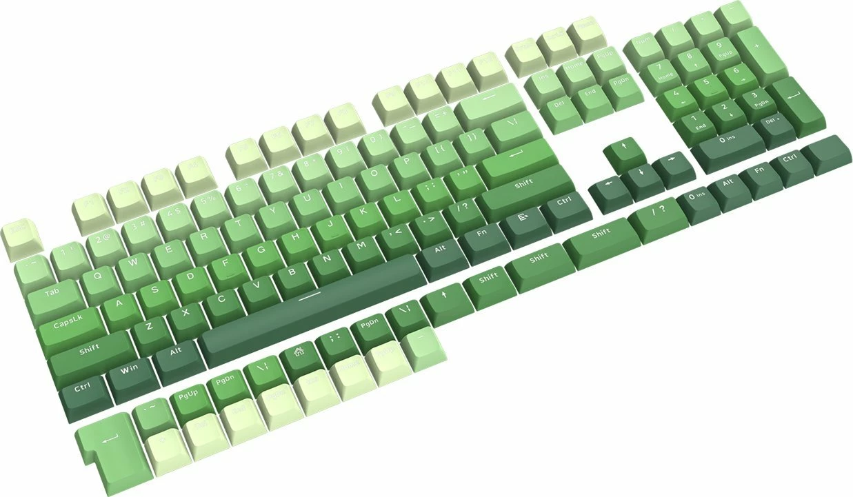 Set keycapash Redragon A140 131 copë, jeshile