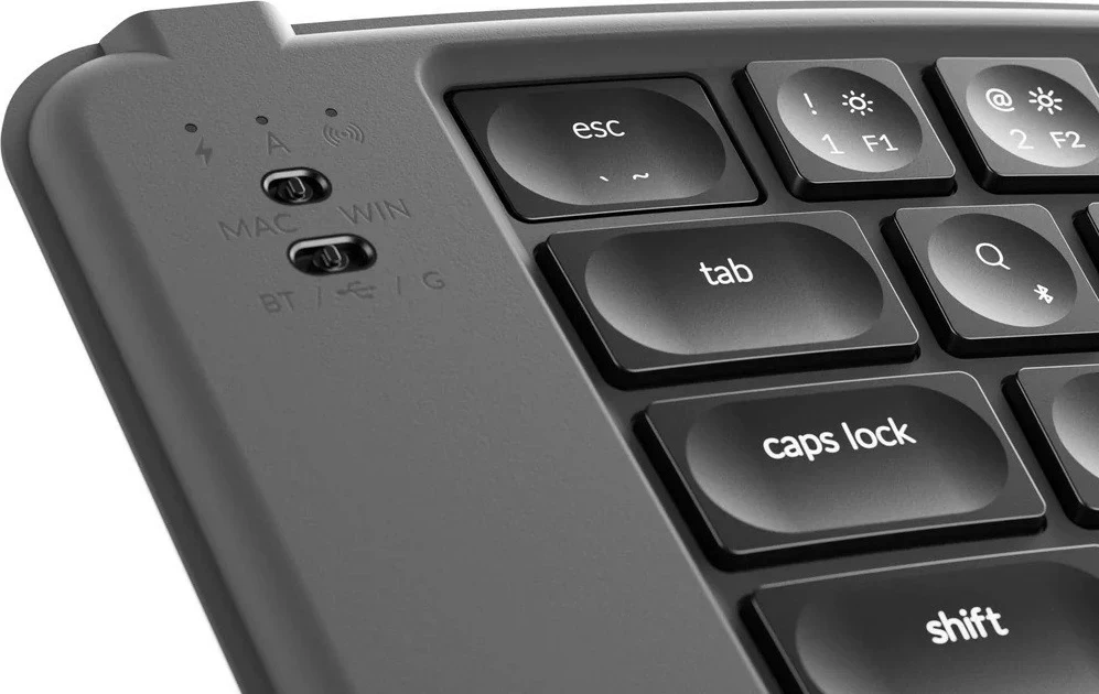 Tastierë Keychron B11 Pro, Alice layout, wireless, 68%, gri-zi