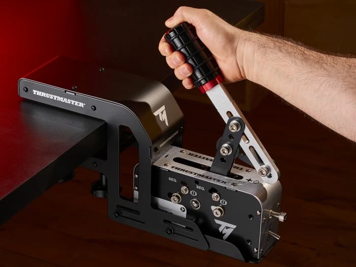 Kapëse tavoline Thrustmaster TM Racing Clamp, metal, për TH8A/TSS, e zezë