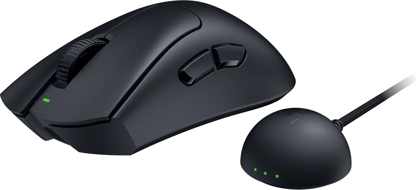 Maus Razer DeathAdder V4 Pro, wireless/USB-C, i zi