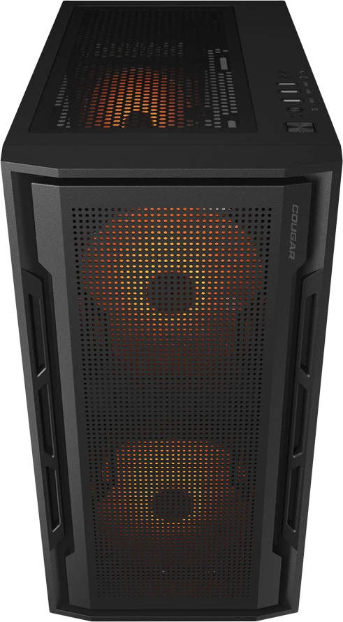 Kasë COUGAR UNIFACE MINI RGB Mini Tower, tempered glass, Micro-ATX/Mini-ITX, RGB, E zezë