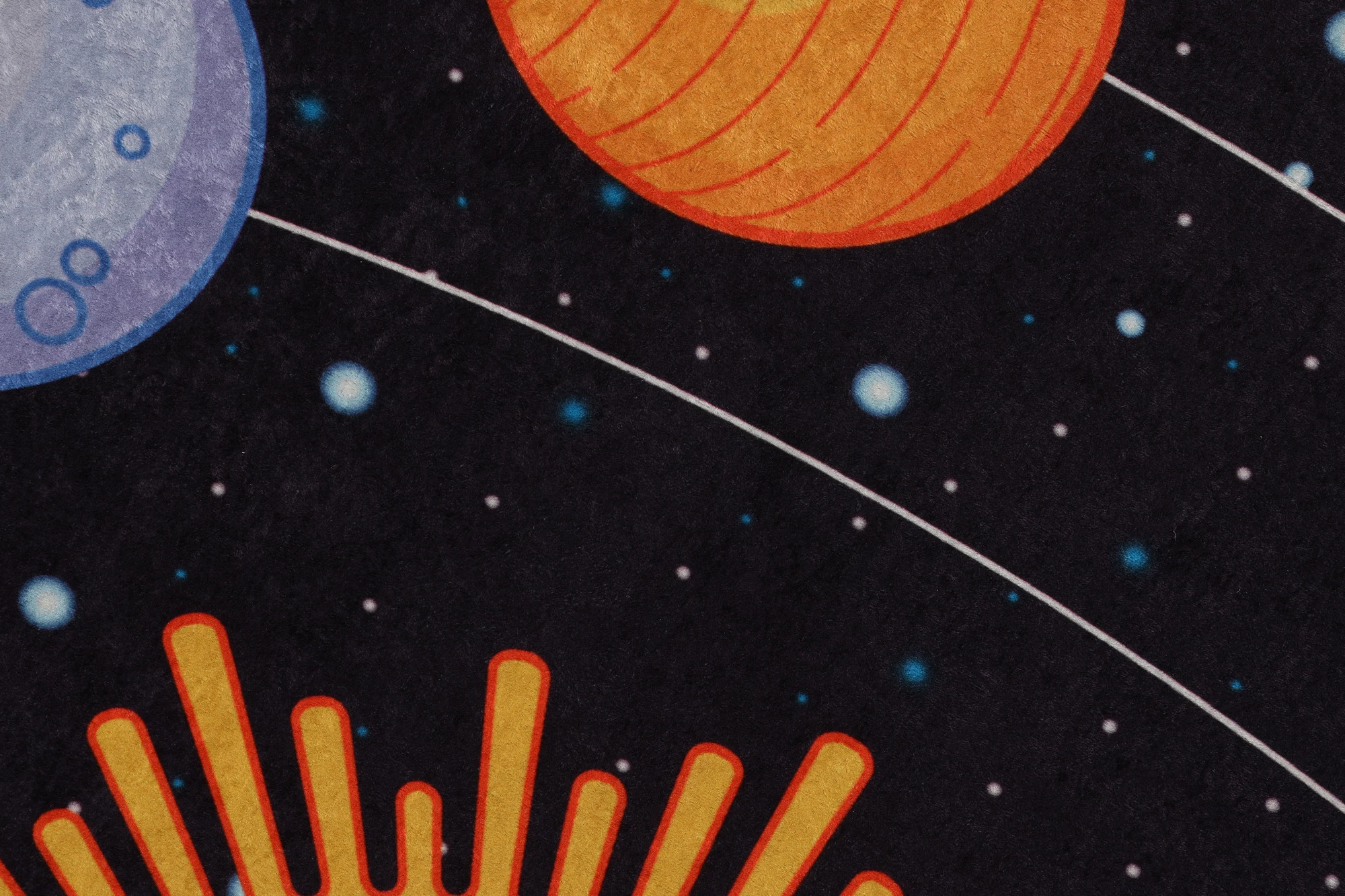 Qilim Galaxy, shumëngjyrësh, 140x190cm