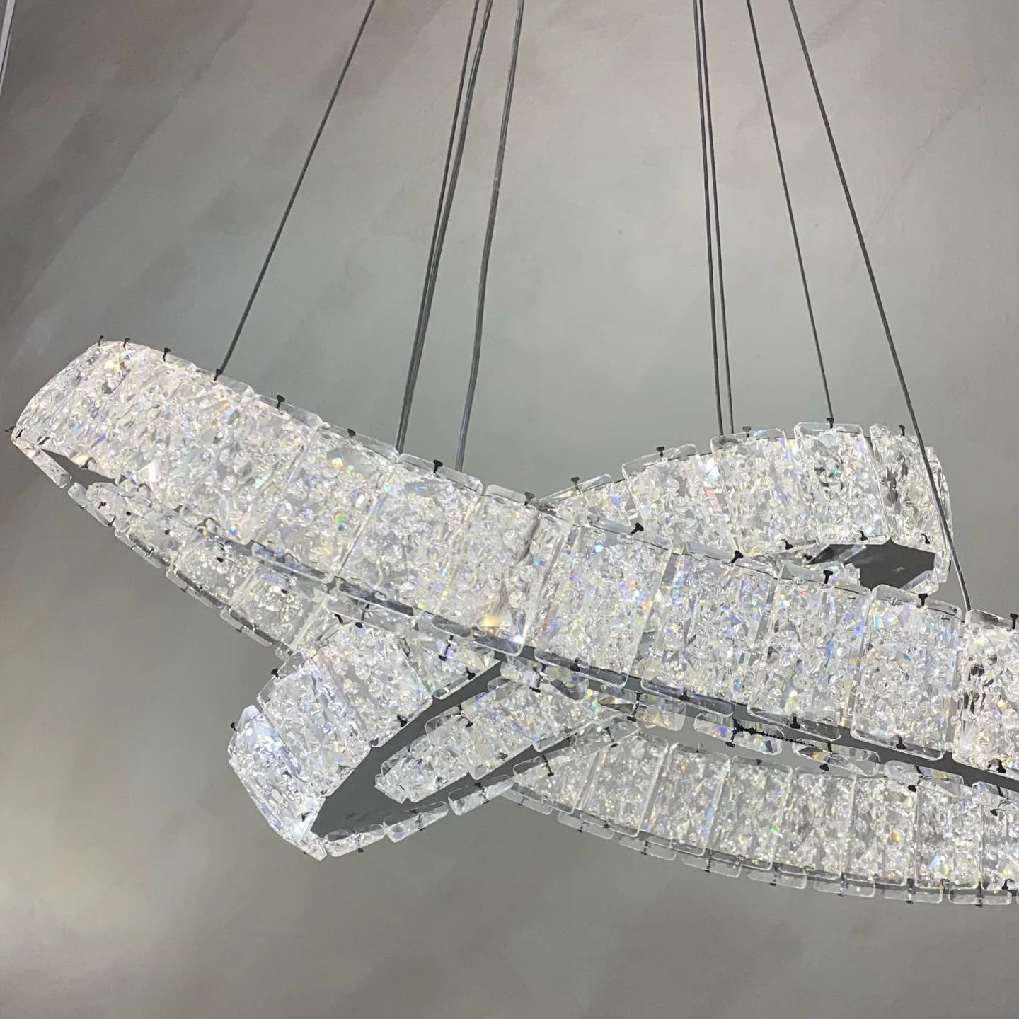 Abazhur LED kristal i varur H03