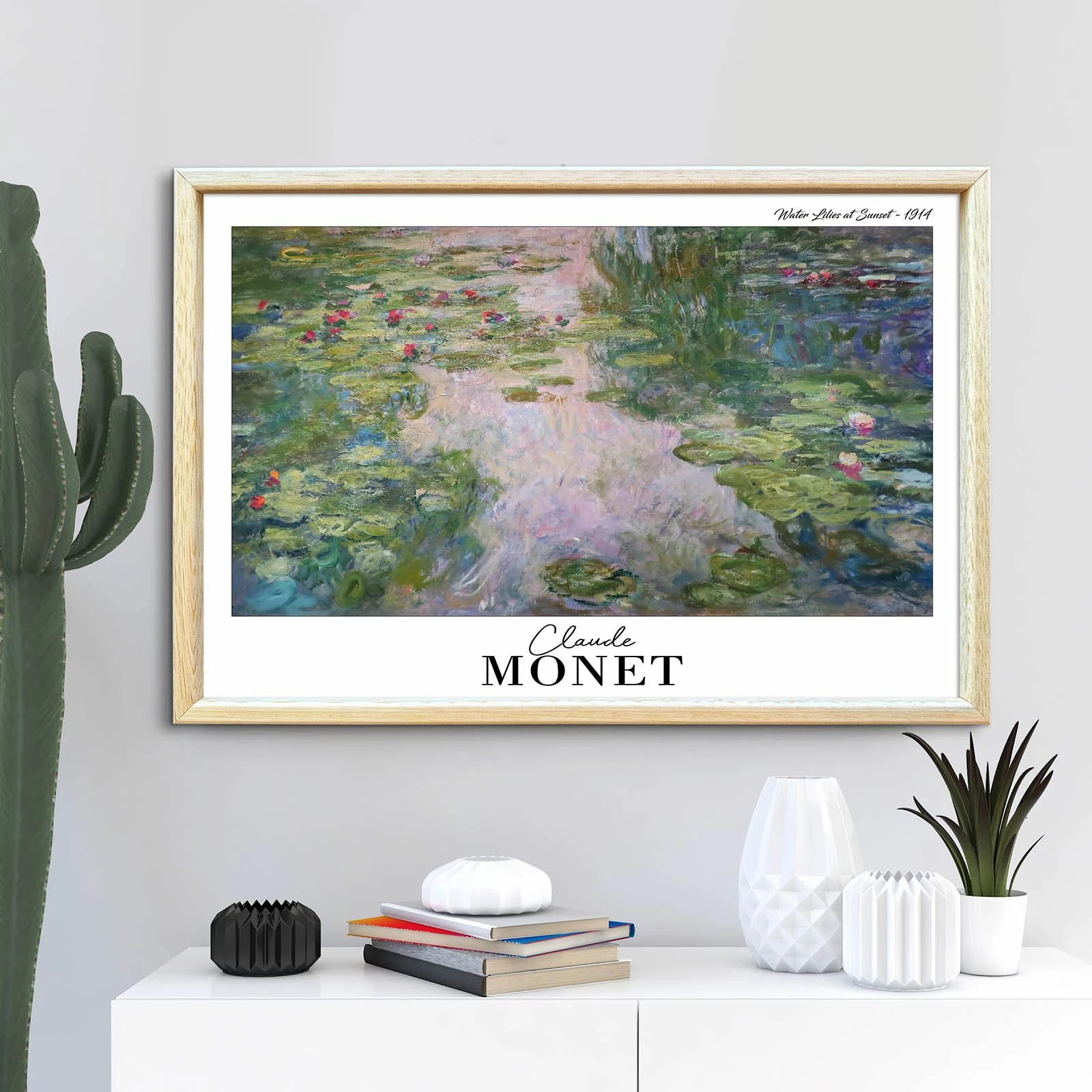 Pikturë dekorative me kornizë, Wallity, 4262AHSMONET-011