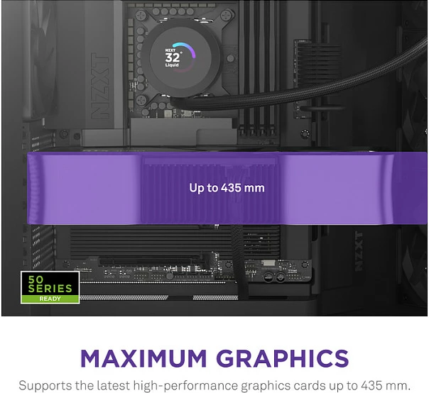 Kasë NZXT H9 Flow Midi Tower, ATX/EATX/mATX/Mini-ITX, xham i temperuar, e zezë