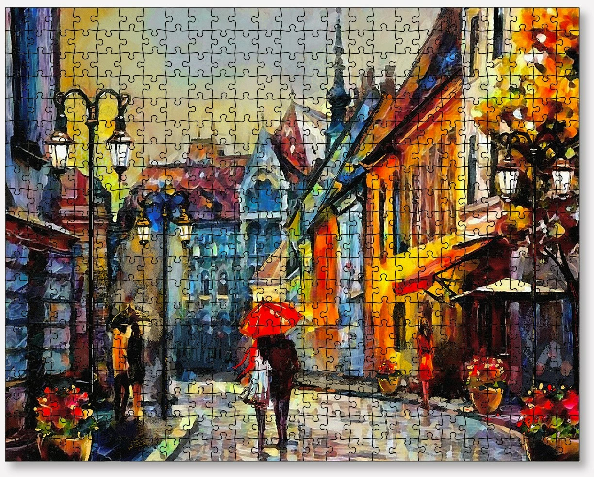 Puzzle 500 copë, Evila Originals, shumëngjyrësh, PZL_0189_500