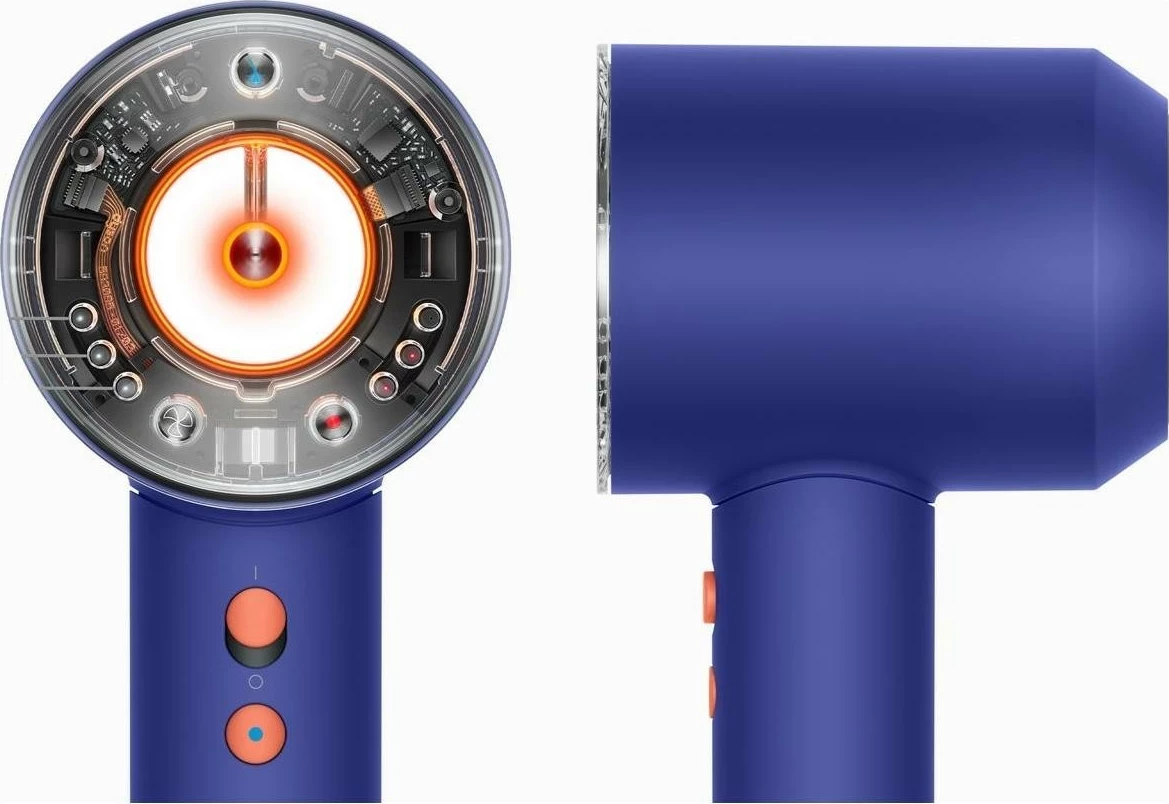 Tharëse flokësh Dyson Supersonic Nural, 1600W, kaltër/topaz