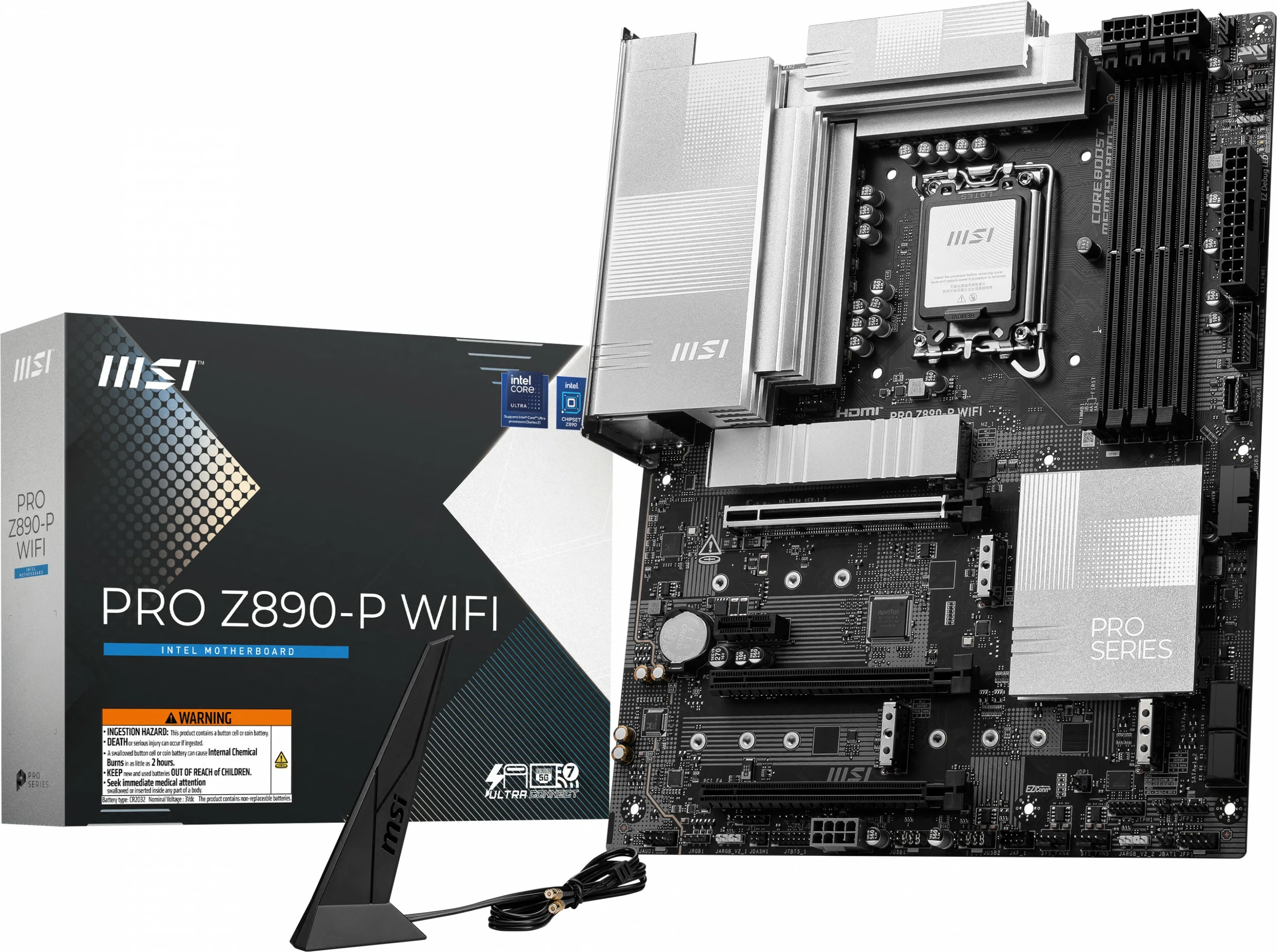 Pllakë amë MSI Z890-P Pro WIFI, Intel Z890, ATX