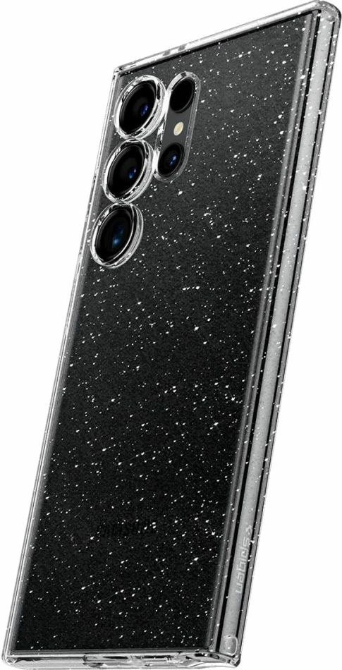 Mbështjellës Spigen Liquid Crystal për Samsung Galaxy S24 Ultra, Transparent me shkëlqim
