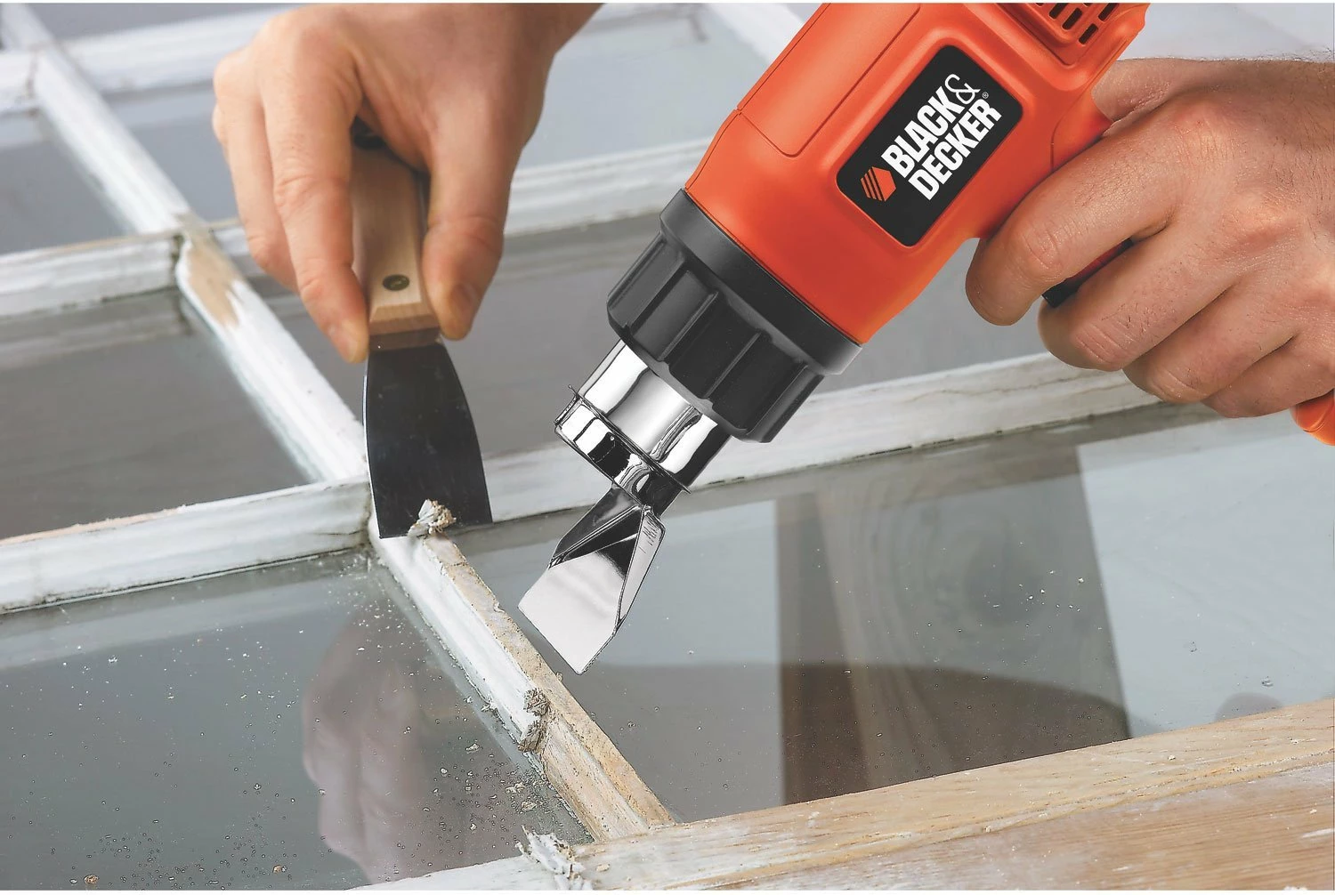 Pistoletë ajri të nxehtë Black&Decker KX1650 1750 W portokalli/zezë