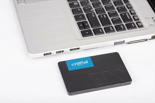 Disk SSD i brendshëm Crucial BX500 1TB 2.5" SATA III, 540/500MB/s, i zi