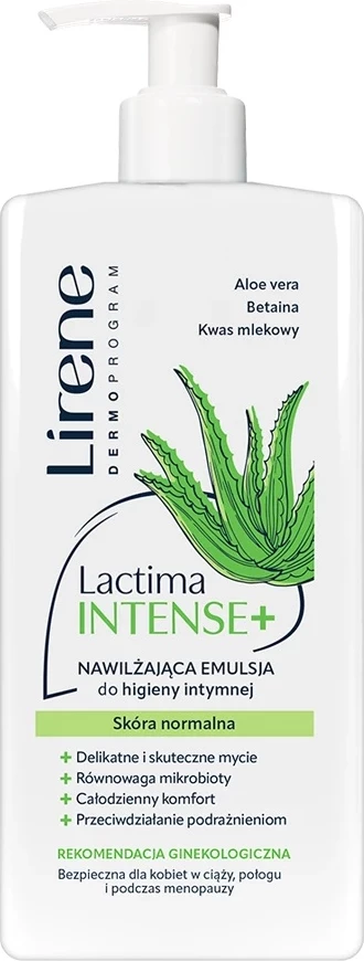 Emulsion për higjienë intime Lirene Lactima Intense+ për femra, 300ml