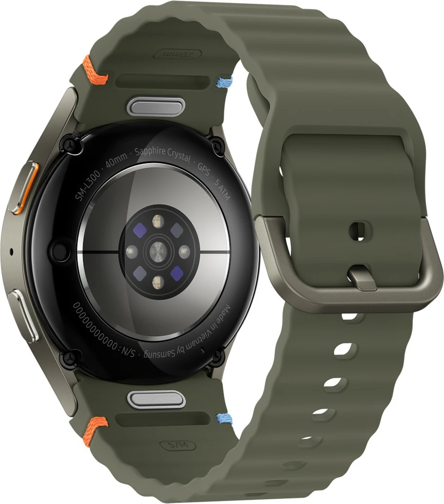 Smartwatch Samsung Galaxy Watch7, 1.3", AMOLED, Wi-Fi, GPS, e gjelbër