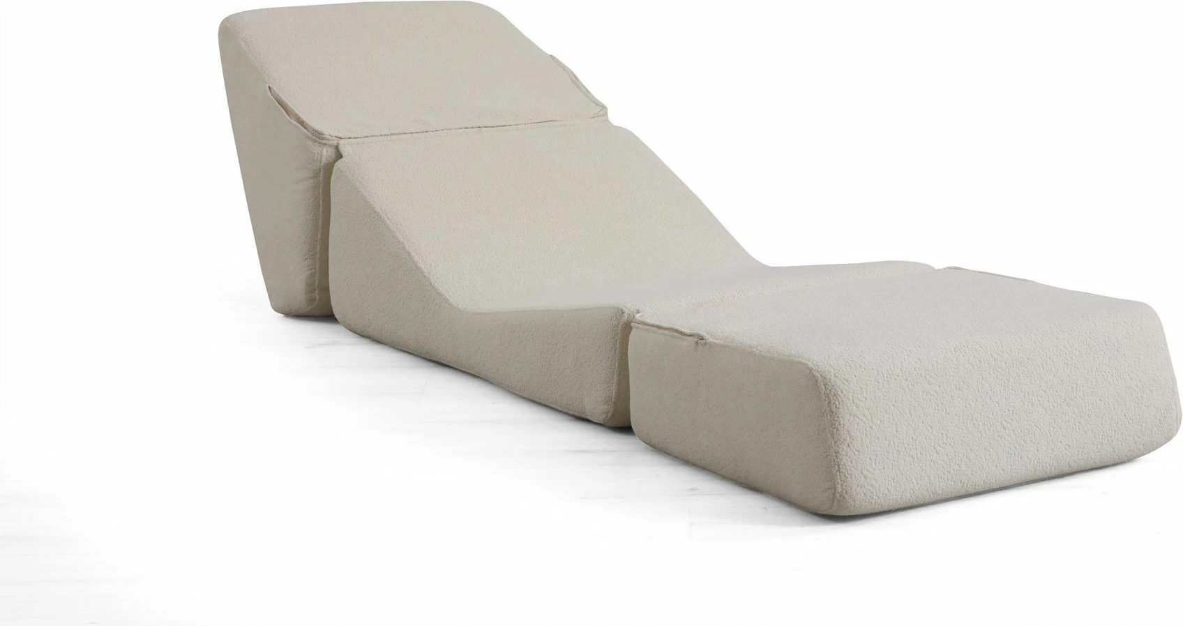 Krevat-karrige një vendësh, Atelier del Sofa, Origami Convertable, e bardhë