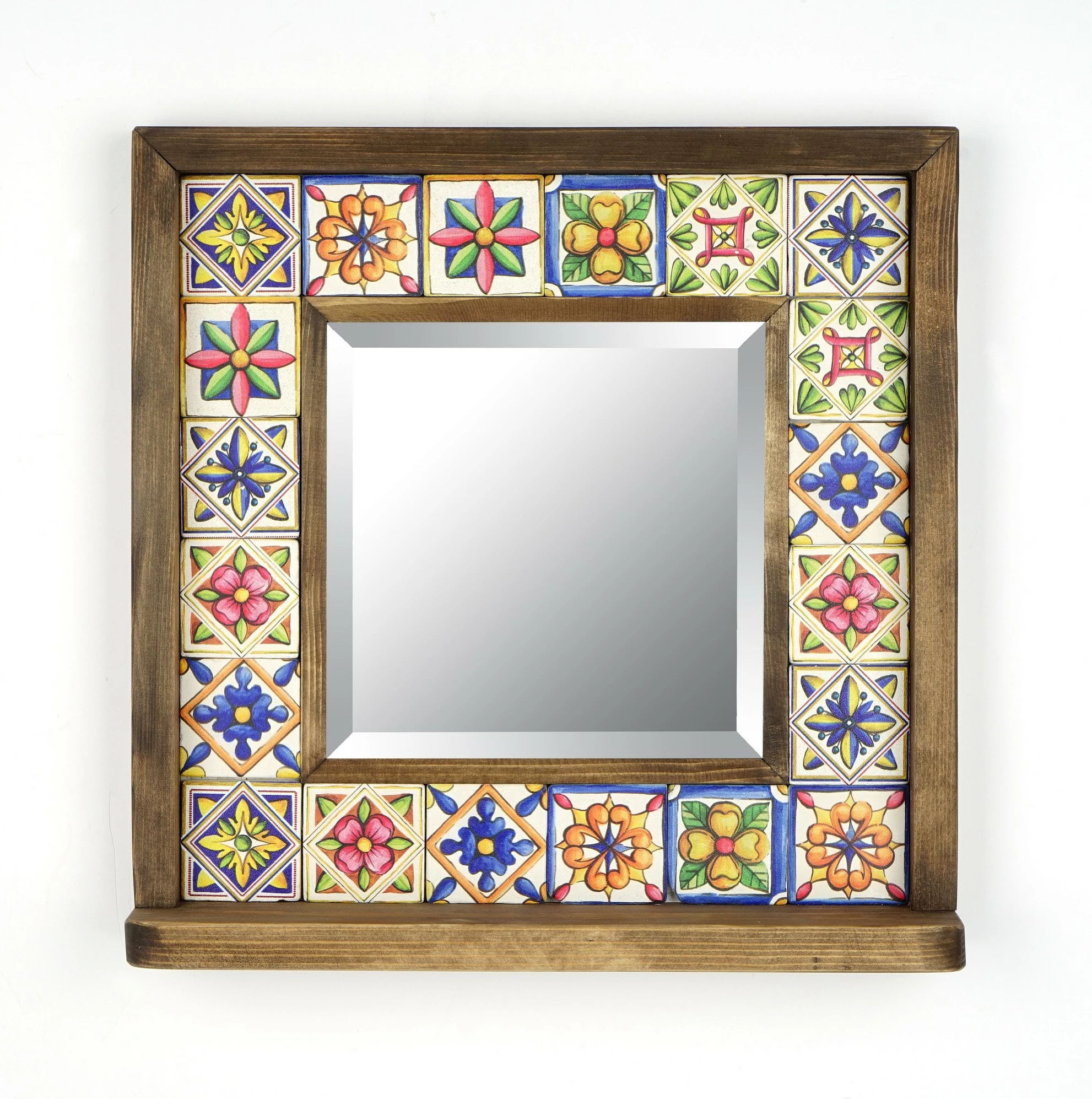 Pasqyrë Hanah Home, Sto023, dru pishe, shumëngjyrëshe
