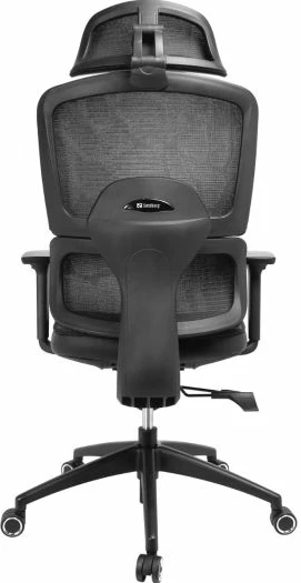 Karrige gaming SANDBERG ErgoFusion Pro 640-96, deri 150 kg, rrjetë e ajrosshme, e zezë