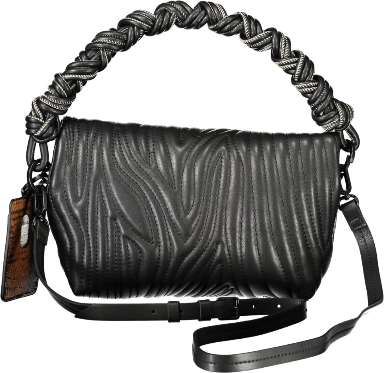 Çantë për femra DESIGUAL HELIUM TROKEL ECRU, e zezë