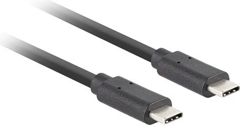 Kabllo USB-C Lanberg, M/M, 1.8m, e zezë