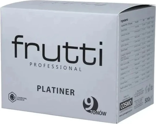 Pluhur zbardhues për flokë Frutti Professional Platinum për femra, Platiner, 500g