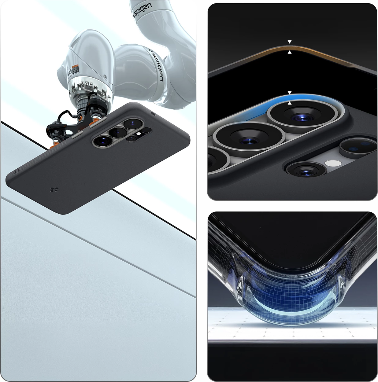 Mbështjellës Spigen Nano Pop Mag për Samsung Galaxy S26 Ultra, kompatibil me MagSafe, i zi, 1 copë
