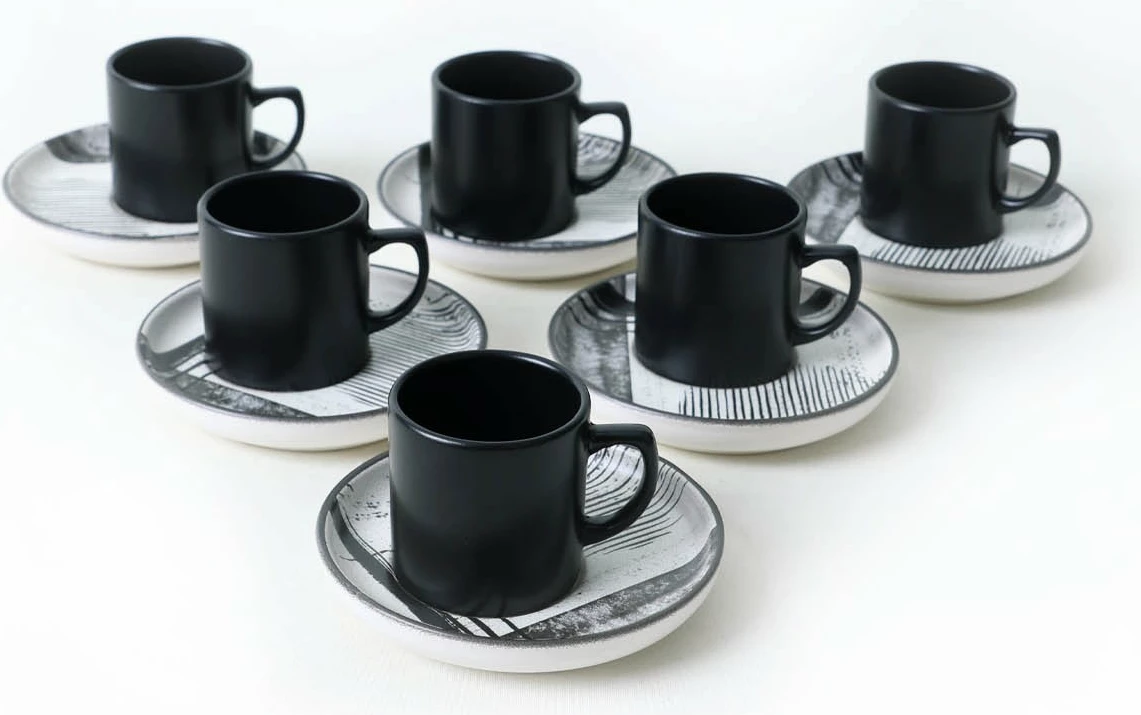 Set filxhanash kafeje (12 copë), Hermia Concept, X00017457