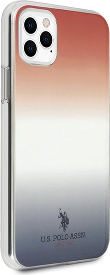 Mbështjellës U.S. Polo Assn. USHCN58TRDGRB për iPhone 11 Pro, Gradient kuq e kaltër