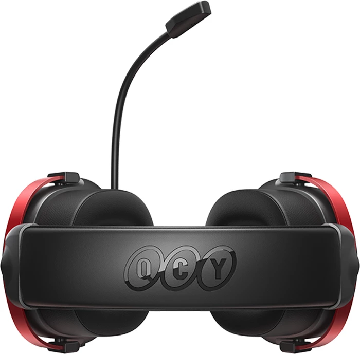 Kufje gaming me mikrofon QCY Heroad VN200 Pro USB-A 7.1 40mm e zezë e kuqe