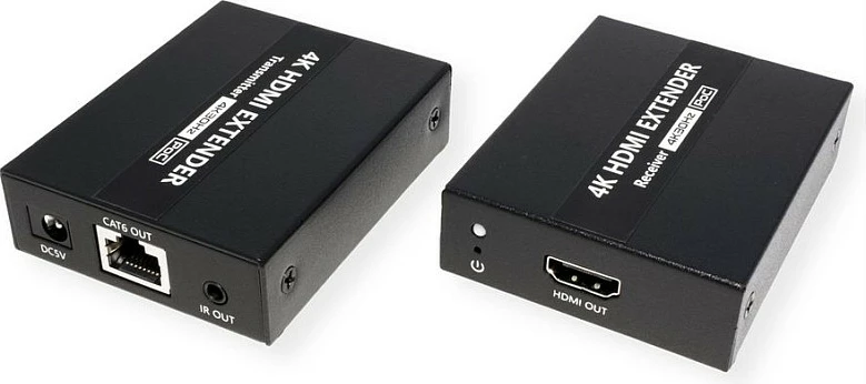 Zgjatues HDMI VALUE 14.99.3465, 4K 30Hz, deri 40m, Cat6a, i zi
