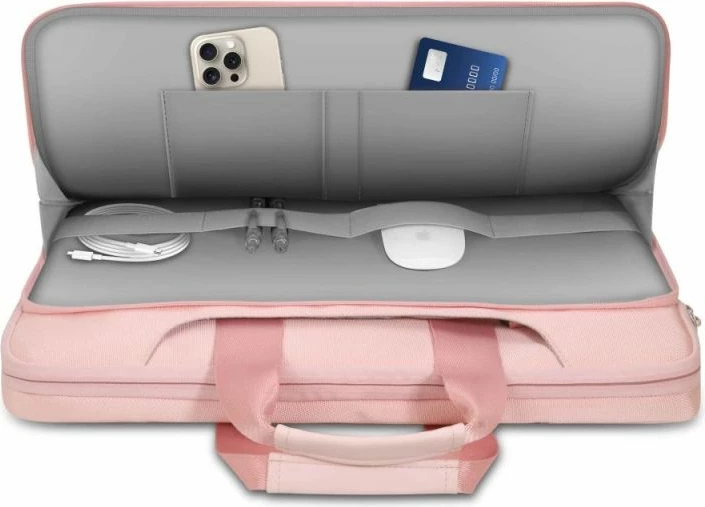 Çantë laptopi Tech-Protect Pocket 15-16, rozë