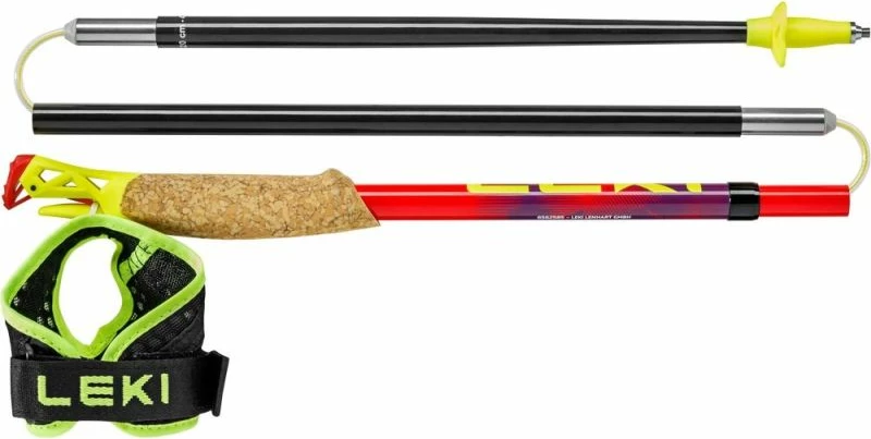 Shkopinj trail running Leki TRL ULTRATRAIL FX ONE 115cm, të kuq