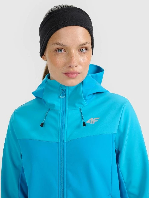 Jakne softshell për femra 4F, kaltër [Madhësia: XS]