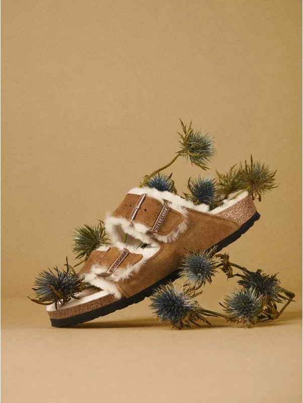 Flip-flop për femra Birkenstock, kafe [Madhësia: 36]