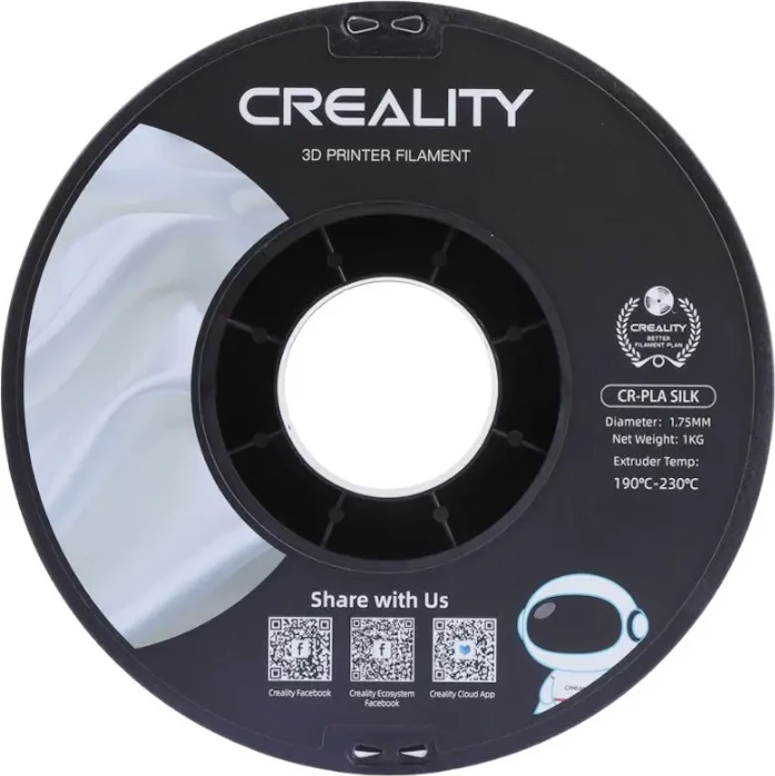 Filament 3D Creality CR-Silk PLA, 1.75 mm, 1 kg, e purpurt