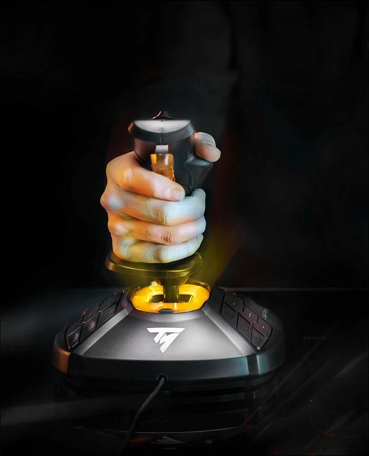 Joystick Thrustmaster T.16000M FCS Flight Pack për PC, 3 pjesë, i zi