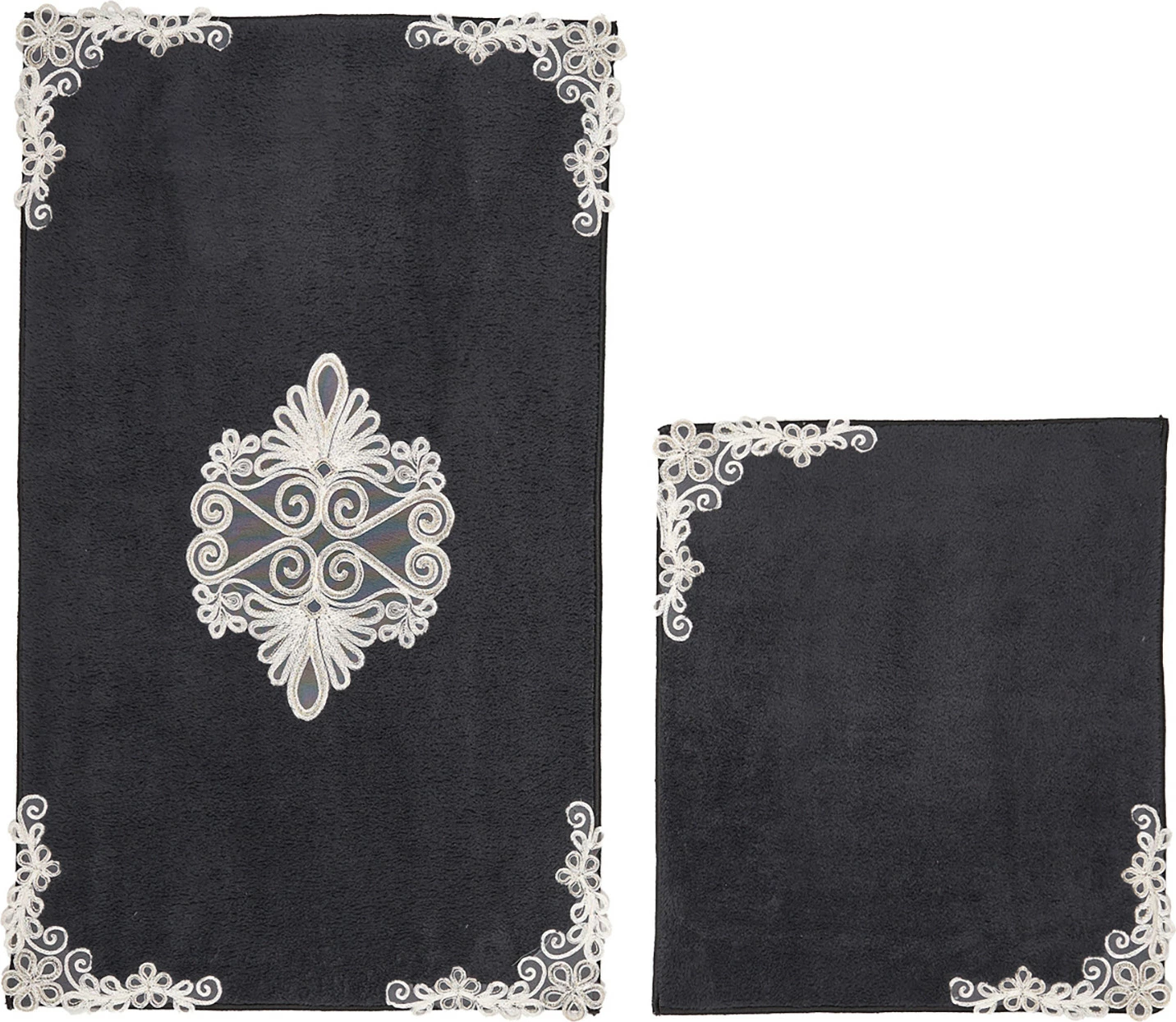 Set tapetash për banjo (2 copë), Mijölnir, Cot-Klzt5-35, ngjyrë argjendi