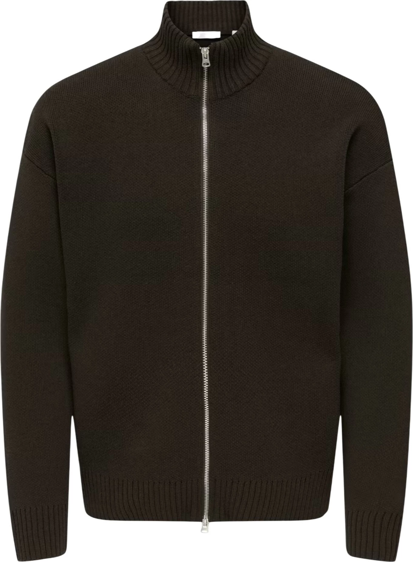 Xhemper kardigan për meshkuj Only & Sons Onsblake DS High Neck 22035808, kafe [Madhësia: XL]