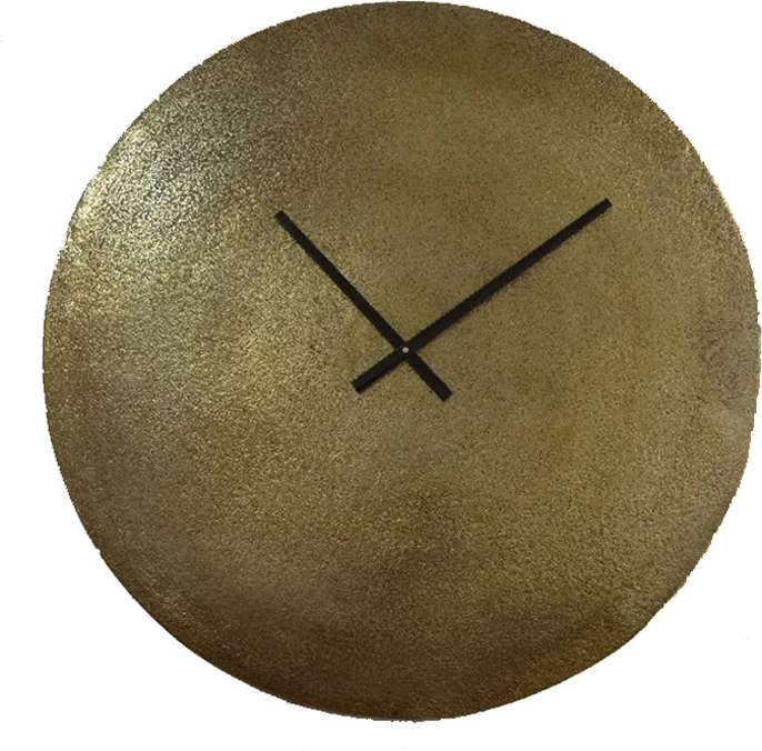 Orë muri, alumini, ngjyrë bronzi antik, 74x74x1 cm