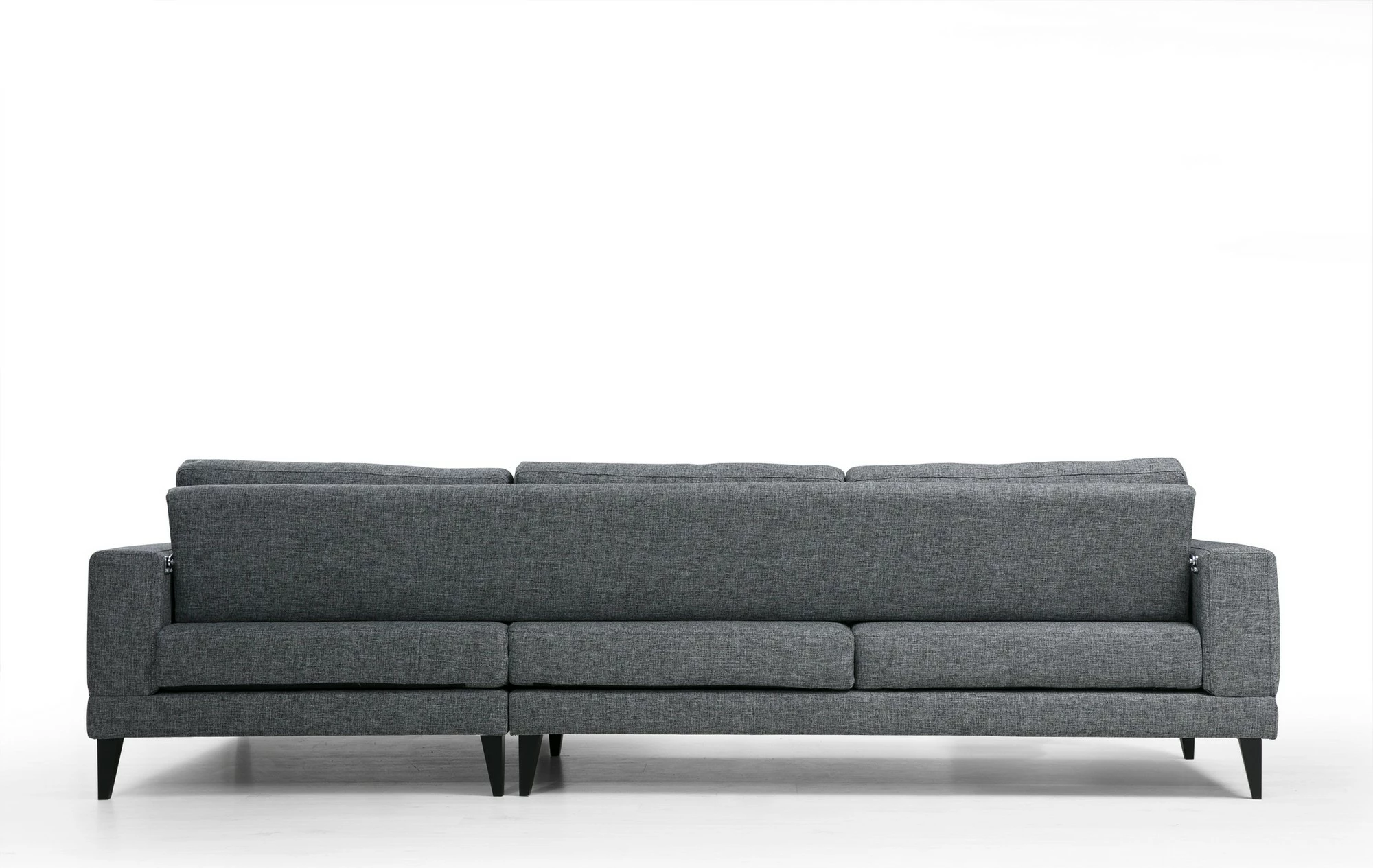 Kënd-sofë krevati Atelier del Sofa, kënd nordik djathtas (L3+Chl), ngjyrë gri e errët