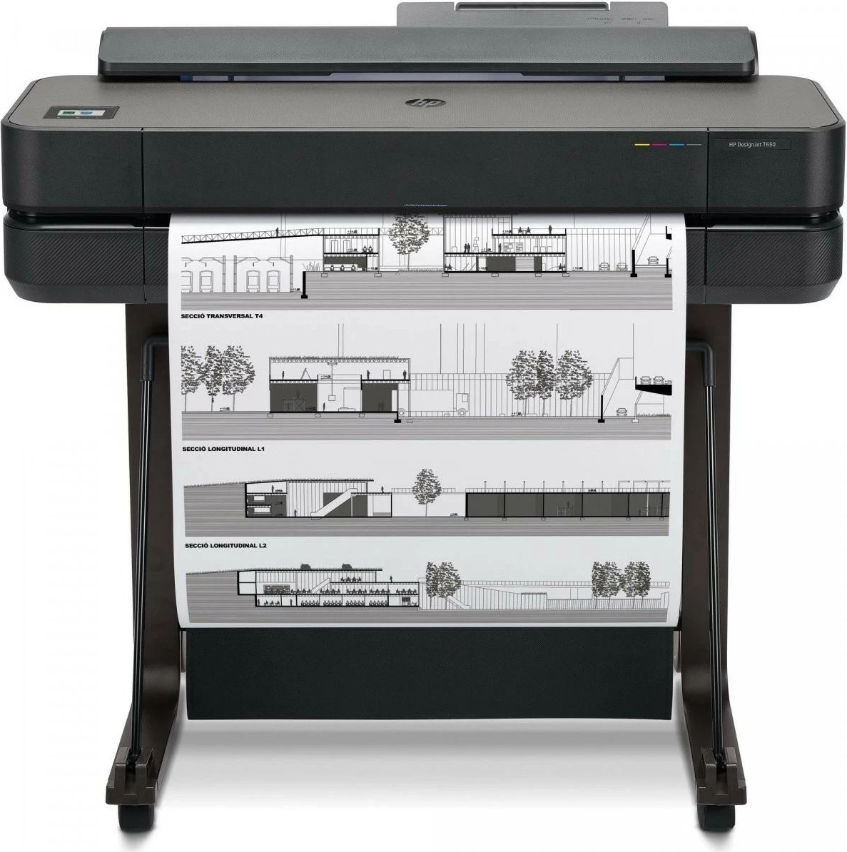Ploter HP DesignJet T650 24-in, ngjyrë zezë