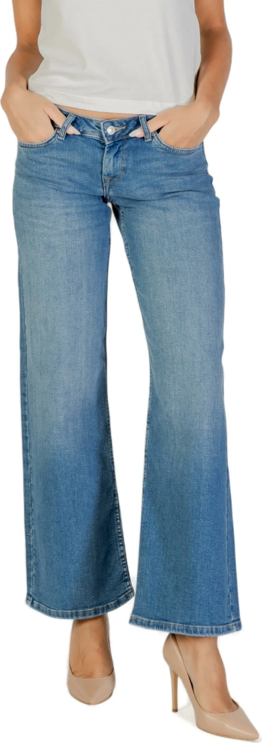 Xhinse për femra Only ONLJUDY-O 15366404, blu denim