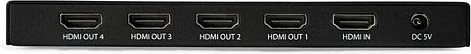 Splitter HDMI StarTech ST124HD202, 4K 60Hz, HDMI 2.0, 1x HDMI In / 4x HDMI Out, HDR, i zi