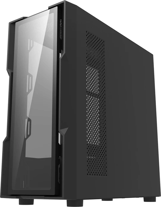 Kasë Darkflash DK431 Glass Big Tower, pa ventilatorë të integruar, E-ATX/ATX/M-ATX, e zezë