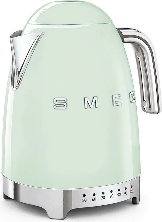 Çajnik elektrik Smeg KLF04PGEU 1.7L me kontroll temperature, jeshile pastel