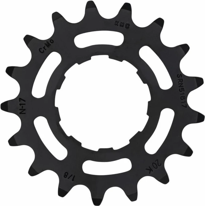 Dhëmbëz biçiklete KMC për meshkuj, e zezë