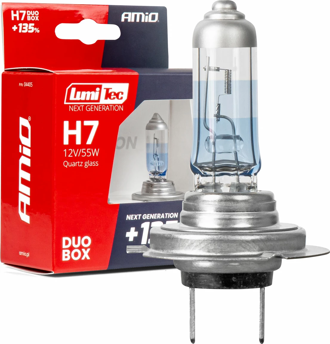 LED halogjene H7 12V 55W – LumiTec NEXT GENERATION +135% DUO 